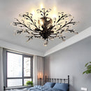 K9 Clear Crystal Chandelier Ceiling Light for Living Room