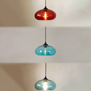 Unique Glass Dining Room Colorful Pendant Lights