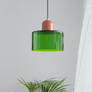 Bauhaus Small Glass Art Pendant Light For Kitchen Island