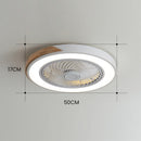 Modern Round Wood Ceiling Fans With LED Lights