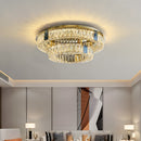 Modern Luxury K9 Crystal LED Flush Mount Ceiling Light