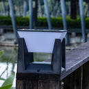 Simple  Solar Power Black Outdoor LED Wall/Floor Lights
