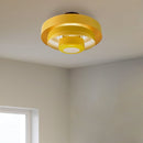 Mid-Century Iron Ceiling Lights
