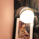Nordic Half Moon Creativity Hanging Lamp