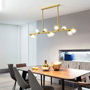 Nordic Glass Ceiling Bar Lights For Kitchen