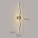 Contemporary Stylish LED Iron Wall Lights For Living Room