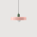 Colorful Bauhaus Glass Kitchen Island Ceiling Pendant Light