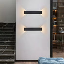 Set of 2 Up-and-Down IP65 LED Aluminum Outdoor Wall Lights