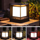 Modern Black Solar Power Outdoor Lantern LED Wall/Floor Lights