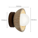 Modern Simple Wood Wall Light/Ceiling Light For Bed Room