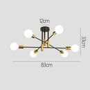 Modern Nordic Black Ceiling Lights