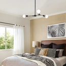 Elegant Iron Craft Living Room Flush Mount Ceiling Light
