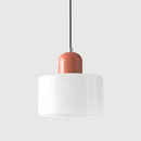 Simple Bauhaus Glass Conservatory Area Pendant Light