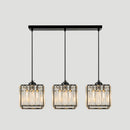 Simple Multi-Head Designer Crystal Kitchen Island Lamps
