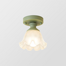 Cream Creative Corridor Aisle Glass Ceiling Light