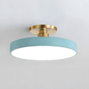 Circular LED Dimmable Ceiling Lights For Bedroom with Remote Control