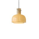 Minimalism Glass Flower Shape Pendant Light