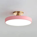 Circular LED Dimmable Ceiling Lights For Bedroom with Remote Control