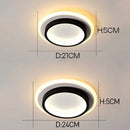Round Metal Acrylic LED Hallway Ceiling Lights