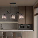Multi-Head Birdie Designer Long Crystal Island Lamps