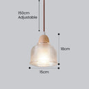 Multiple Types Glass Hallway Clear Pendant Lights