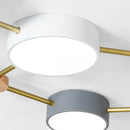 Nordic Creative Multi Head LED White Ceiling Light