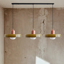 3 Heads Modern Art Decor Simple Glass Pendant Light