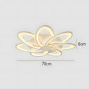 Modern Design Flower Shape White Bedroom Ceiling Light