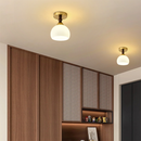 Modern White Wood Hallway Ceiling Lighting