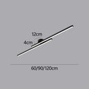 Set of 2 Modern Linear LED Ceiling Lights for Living Room Hallway Bedroom Kitchen