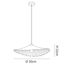 Wabi-Sabi Vintage Lotus Leaf Pendant Lamp