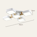 Modern Macaron LED Ceiling Lighting For Bedroom