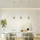 French Style Creamy Hanging Lamp Rustic Nature-Inspired Design Pendant Light