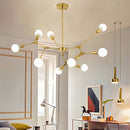 Elegant Iron Craft Living Room Flush Mount Ceiling Light