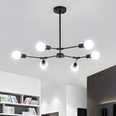 Elegant Iron Craft Living Room Flush Mount Ceiling Light