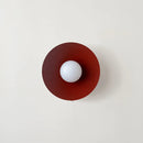 Simple Round Metal Flush Mount Ceiling Light For Kitchen