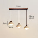Minimalism White Stone Kitchen Pendant Lighting