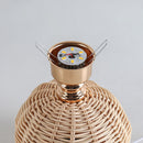 Modern Simple Bamboo Weaving Table Lamps