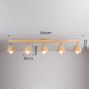 Simple Wood Track Lighting Living Room Track Light Ceiling