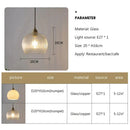 Modern Glass Hanging Lamp For Kitchen
