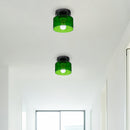 Bauhaus Small Glass Ceiling Light