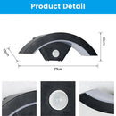 Modern Black Outdoor Wall Lights for Garden