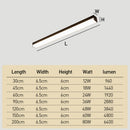 Minimalist Rectangle Flush Ceiling Lights For Living Room, Hallway