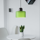 Simple Bauhaus Glass Conservatory Area Pendant Light