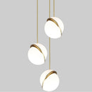 Nordic Half Moon Creativity Hanging Lamp
