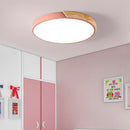 Colorful Simple LED Round Ceiling Lights