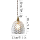 Contemporary Glass Pendant Lights For Bedroom