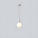 Design Opalescent Glass Globe Bedroom Pendant Light