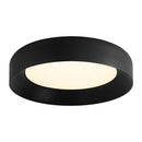 Modern LED Metal Ceiling Lamp Flush Mount Black Ceiling Light