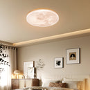 Simple Minimalist Moon Round LED Ceiling Light